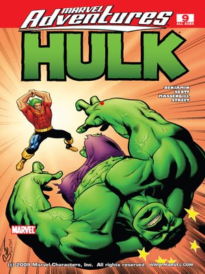 cover image of Marvel Adventures Hulk, Issue 9